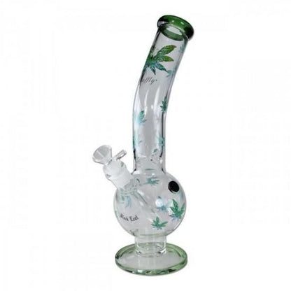 Black Leaf ブラックリーフ  Ice Water Pipe bent LEAFFLY 水パイプ #2518119