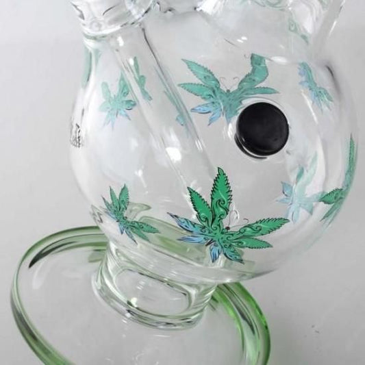 Black Leaf ブラックリーフ  Ice Water Pipe bent LEAFFLY 水パイプ #2518119