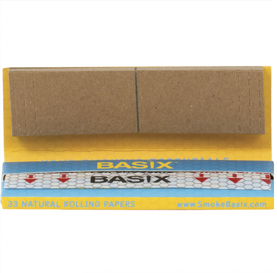 Basix ベーシックス Natural Rolling Paper With Tips 1 1/4 ペーパー +チップ