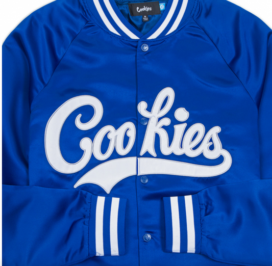 ★Cookies クッキーズ  Bases Loaded Jacket ジャケット ネイビー
