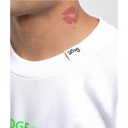 LRG エルアールジーx Push Treesプッシュ・ツリー The Knowledge White T-Shirt Tシャツ ホワイト