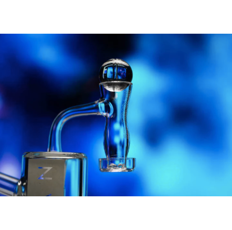 SPACE KING スペースキング Fully Fused Long Barrel Terp Slurper Banger Kit ガラスバンガー＆バンガーキャップ