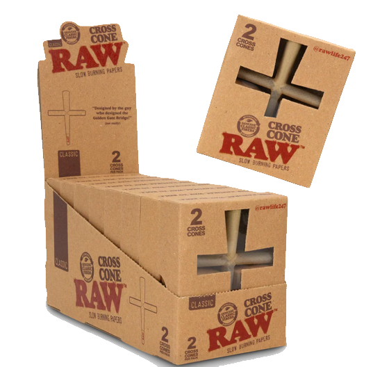 RAW ロウ Cross Cone Classic プレロールペーパーコーン