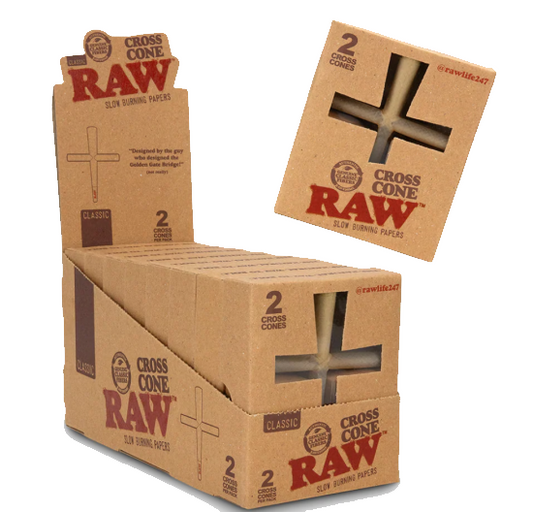 RAW ロウ Cross Cone Classic プレロールペーパーコーン