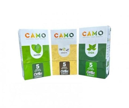 Afghan hemp アフガンヘンプ CAMO Natural Leaf Blunt Wraps ブラント