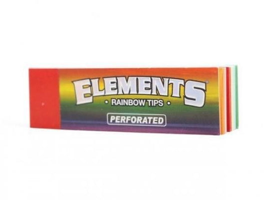ELEMENTS エレメンツ RAINBOW Filter Tips perforated チップ