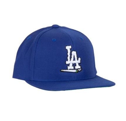Porous Walker ポーラスウォーカー L.A. PUFFSMOKE HAT キャップ ブルー