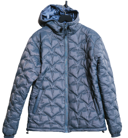 ★VIBES バイブス NORTH STAR PUFFER JACKET グレー ダウンジャケット