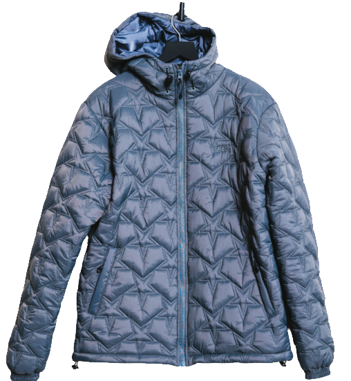 ★VIBES バイブス NORTH STAR PUFFER JACKET グレー ダウンジャケット