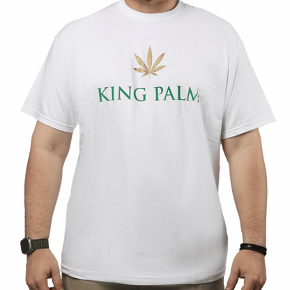 KING PALM キングパーム Leaf Tee Tシャツ ホワイト