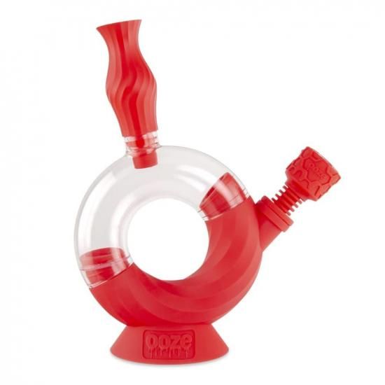 Ooze ウーズ  4-in-1 Ozone Silicone Water Pipe and Dab Straw シリコン&水パイプ