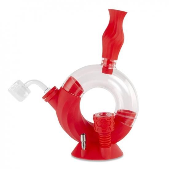 Ooze ウーズ  4-in-1 Ozone Silicone Water Pipe and Dab Straw シリコン&水パイプ