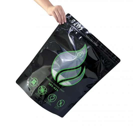 Humidity Storage Terp Zip Bags 調湿ジップバッグ 58%-62% (1/8オンス/1オンス/8オンス/1ポンド)