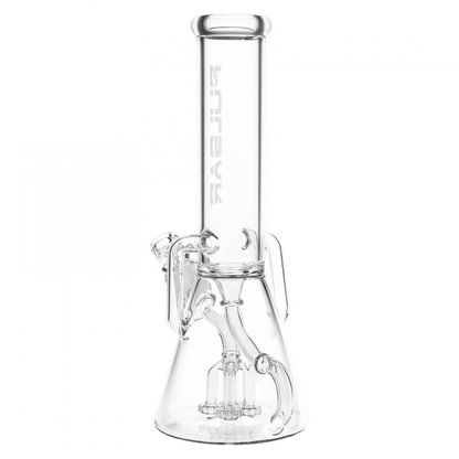 PULSAR パルサー Quad-Arm Mini Circ Perc Glass Recycler Beaker Water Pipe 水パイプ