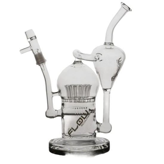 JM Air Flow ジェイエムエアフロー Sci Glass Water Pipe / Bubbler with Tree Perc ツリーパーコレーター付きガラスウォーターパイプ メス）#JM1