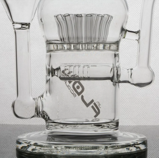 JM Air Flow ジェイエムエアフロー Sci Glass Water Pipe / Bubbler with Tree Perc ツリーパーコレーター付きガラスウォーターパイプ メス）#JM1
