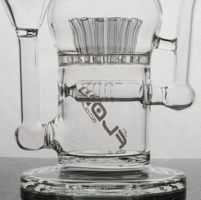 JM Air Flow ジェイエムエアフロー Sci Glass Water Pipe / Bubbler with Tree Perc ツリーパーコレーター付きガラスウォーターパイプ メス）#JM1