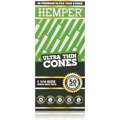 HEMPER ヘンパー Pre-Rolled Cones 1 1/4size 50本入 プレロールコーン