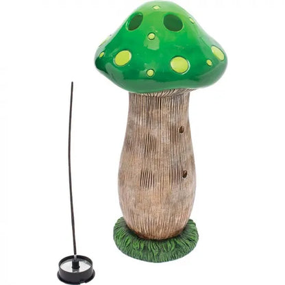 Fujima フジマ Green Mushroom Incense Tower お香インセンス立て