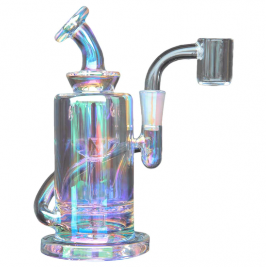 URSA Recycler Hookahs Rainbow Glass Water Pipe 9mm  バブラー #URSM