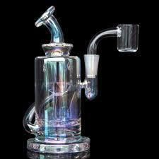 URSA Recycler Hookahs Rainbow Glass Water Pipe 9mm  バブラー #URSM