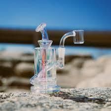 URSA Recycler Hookahs Rainbow Glass Water Pipe 9mm  バブラー #URSM