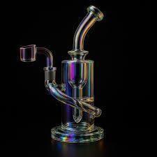 URSA Recycler Hookahs Rainbow Glass Water Pipe 9mm  バブラー #URSM