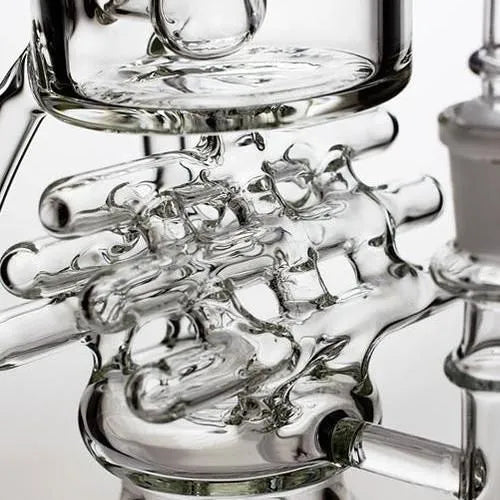 shower head waffle recycled rig with a banger  バブラー #SHW