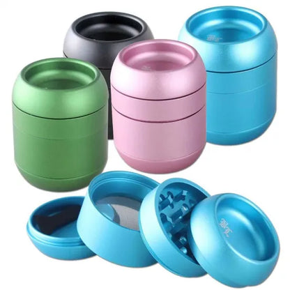 Black Leaf ブラックリーフ BARREL Aluminium Grinder 4part グラインダー #BG10