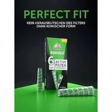 GIZEH ギザ Active Filter Activated Charcoal Filters フィルター