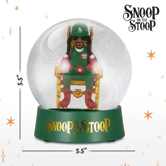 ★Snoop Dogg スヌープドッグ Snoop on The Stoop Snow Globe スノードーム  クリスマスBOX