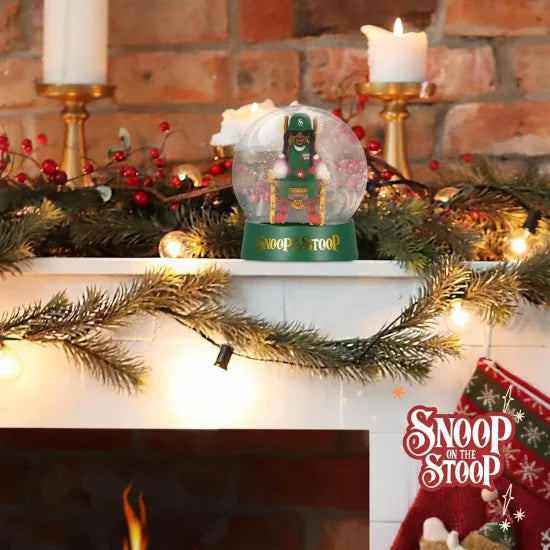 ★Snoop Dogg スヌープドッグ Snoop on The Stoop Snow Globe スノードーム  クリスマスBOX