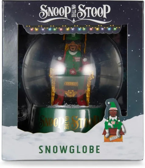 ★Snoop Dogg スヌープドッグ Snoop on The Stoop Snow Globe スノードーム  クリスマスBOX