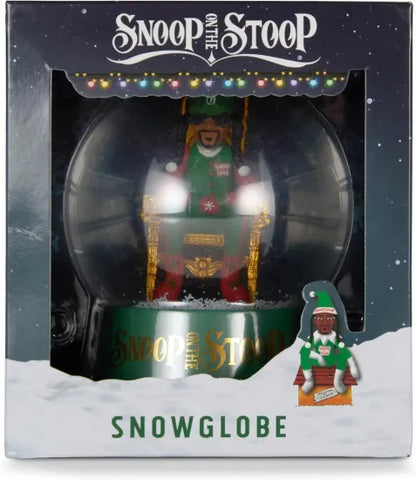 ★Snoop Dogg スヌープドッグ Snoop on The Stoop Snow Globe スノードーム  クリスマスBOX