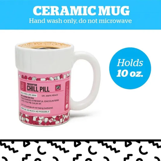 BigMouth Inc. Pink Chill Pill Mug 10oz マグカップ