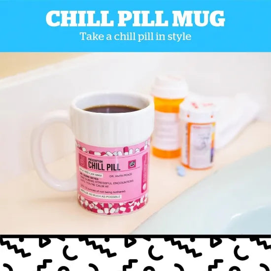 BigMouth Inc. Pink Chill Pill Mug 10oz マグカップ