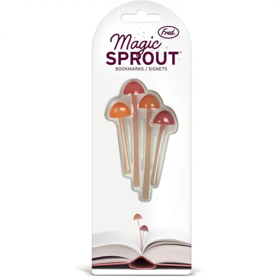 Genuine Fred Magic Sprout Mini Mushroom Bookmarks ブックマーク しおり