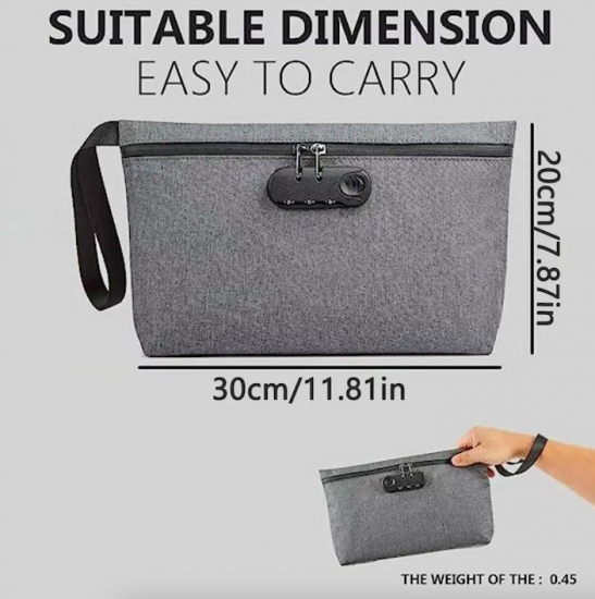 Stash Bag パスワードロック付き 防臭防水スタッシュバッグ