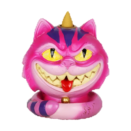 Grinning Cheshire Cat Backflow Incense Burner お香 インセンスバーナー