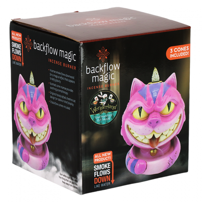 Grinning Cheshire Cat Backflow Incense Burner お香 インセンスバーナー