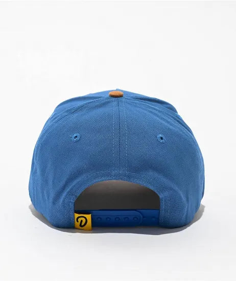Donut Outline Blue & Brown Snapback Cap ドーナツキャップ