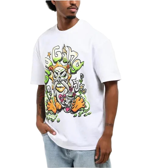 Glo Gang グロギャング Glorious Teddy White T-Shirt Tシャツ