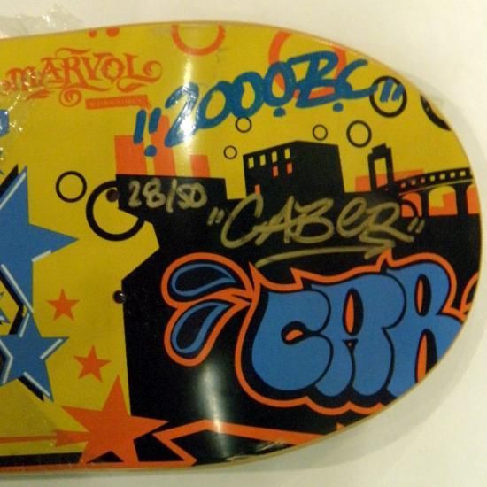 "CAB ONE" SKATEBOARD...　スケートボードデッキ SK8