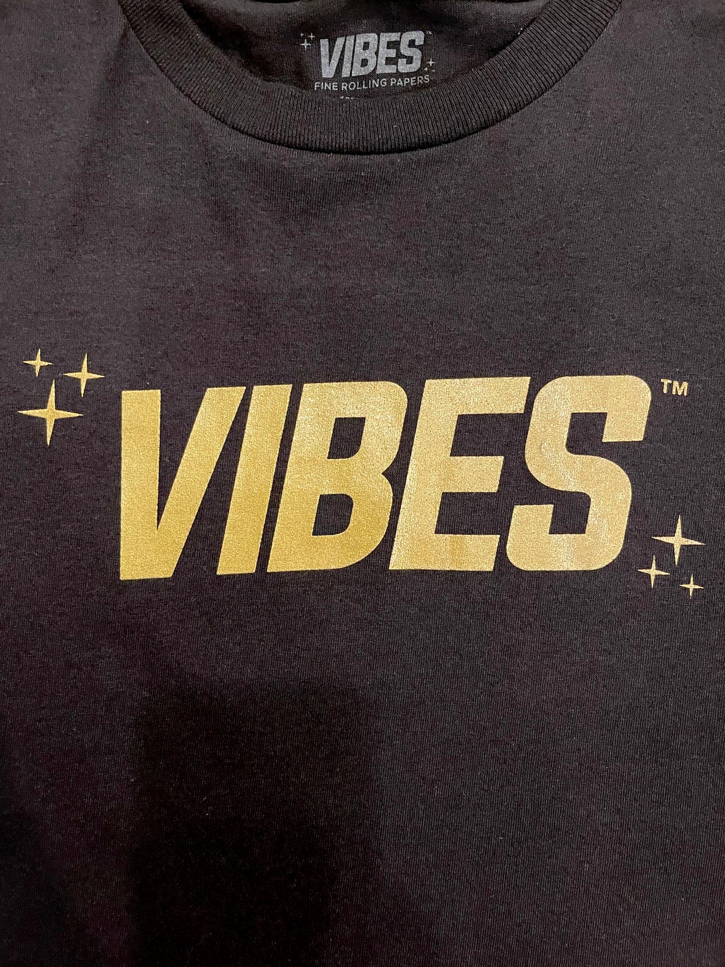 VIBES バイブス Logo T-shirts BLACK Tシャツ ブラック