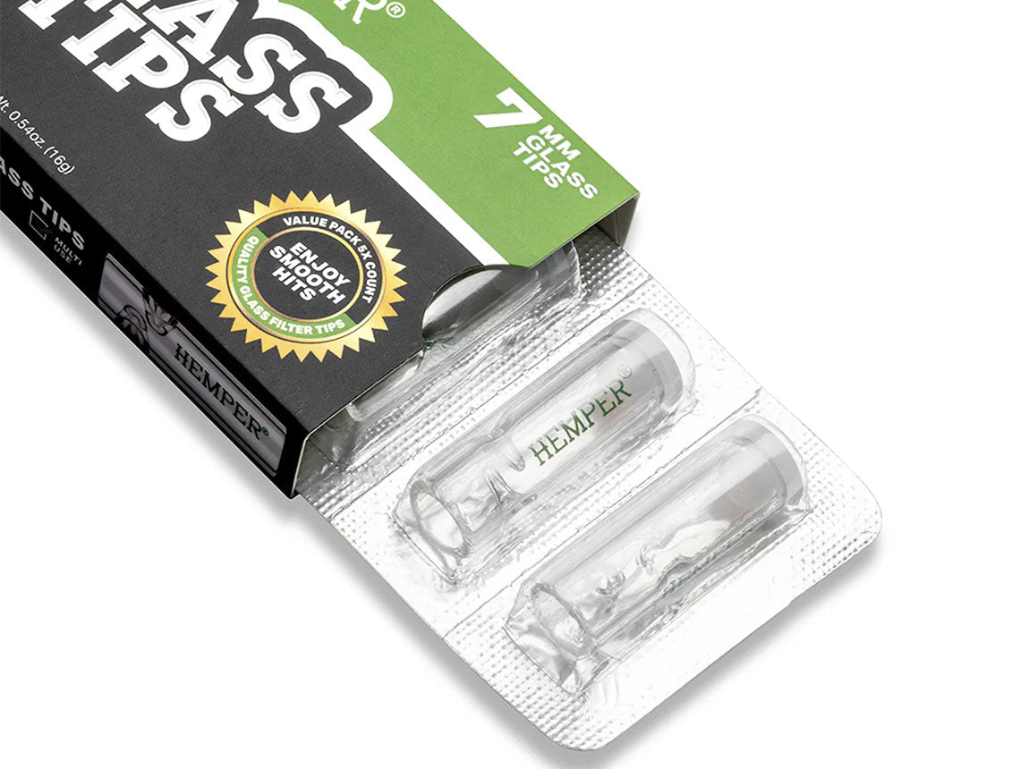 HEMPER ヘンパー GLASS TIPS 7mm 5本入り ガラスチップ