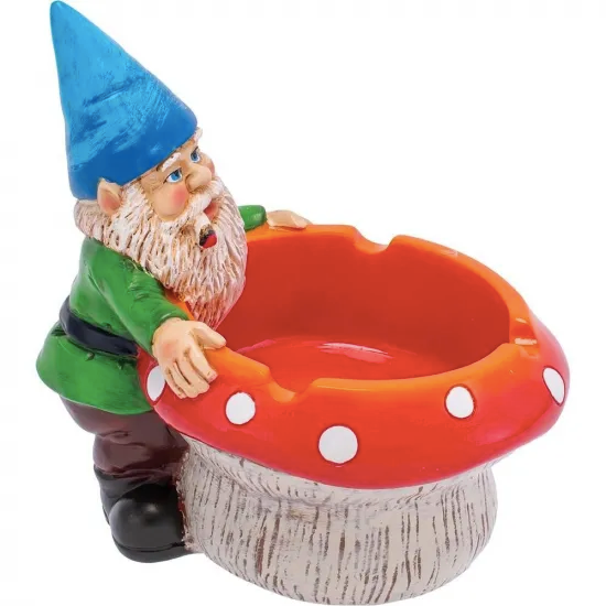 Gnome & Mushroom Ashtray 灰皿