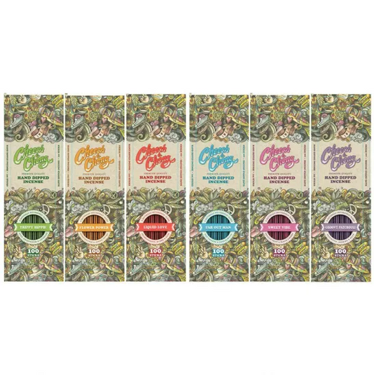 Cheech & Chong チーチ&チョン Hand-Dipped Incense ハンドドリップインセンス(100本入り)
