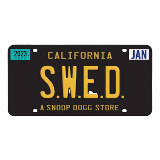 SWED スウェッド CALIFORNIA LICENSE PLATES ナンバープレート