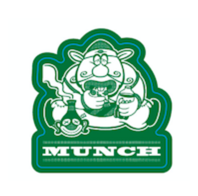 HOTBOX SESSIONS ホットボックスセッションズ "MUNCH 大魔王" ステッカー sticker