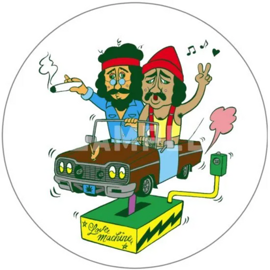 HOTBOX SESSIONS ホットボックスセッションズ "love machine" ステッカー sticker